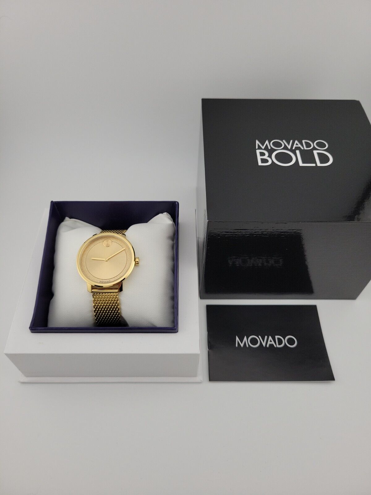 Movado Women's Gold-tone Stainless Steel Ladies Watch