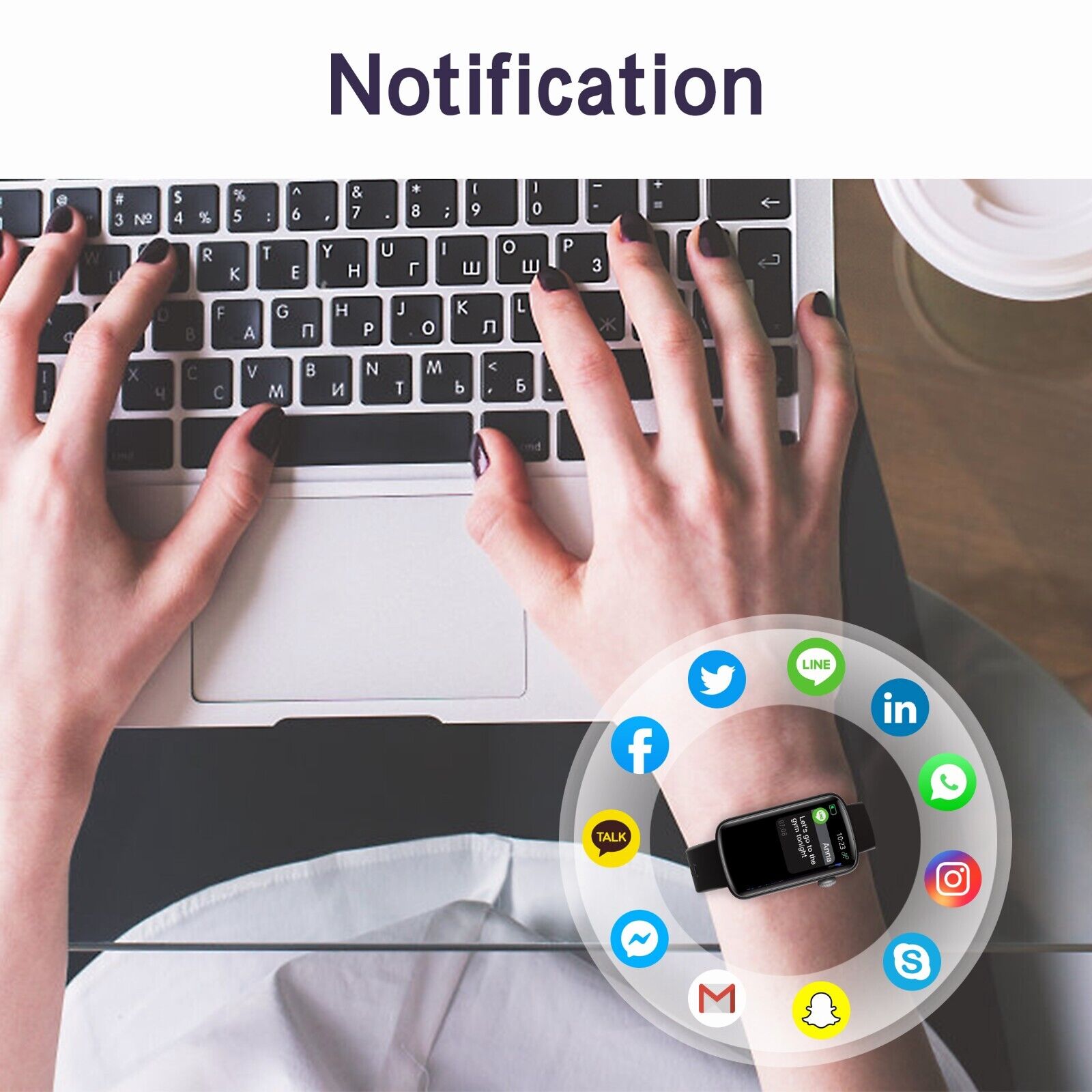 Women's Smartphone Compatible Watch