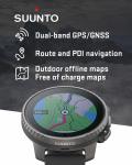 SUUNTO Vertical Adventure GPS Solar Titanium Watch All Black with Power Bank