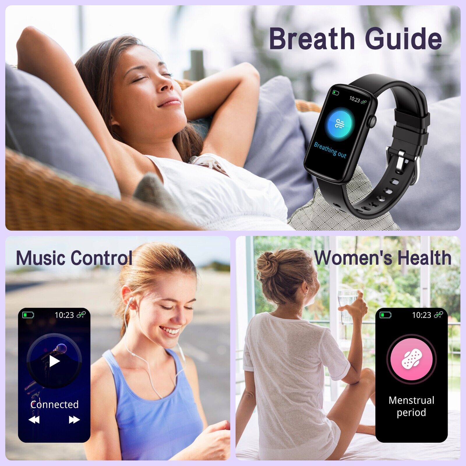 Women's Smartphone Compatible Watch