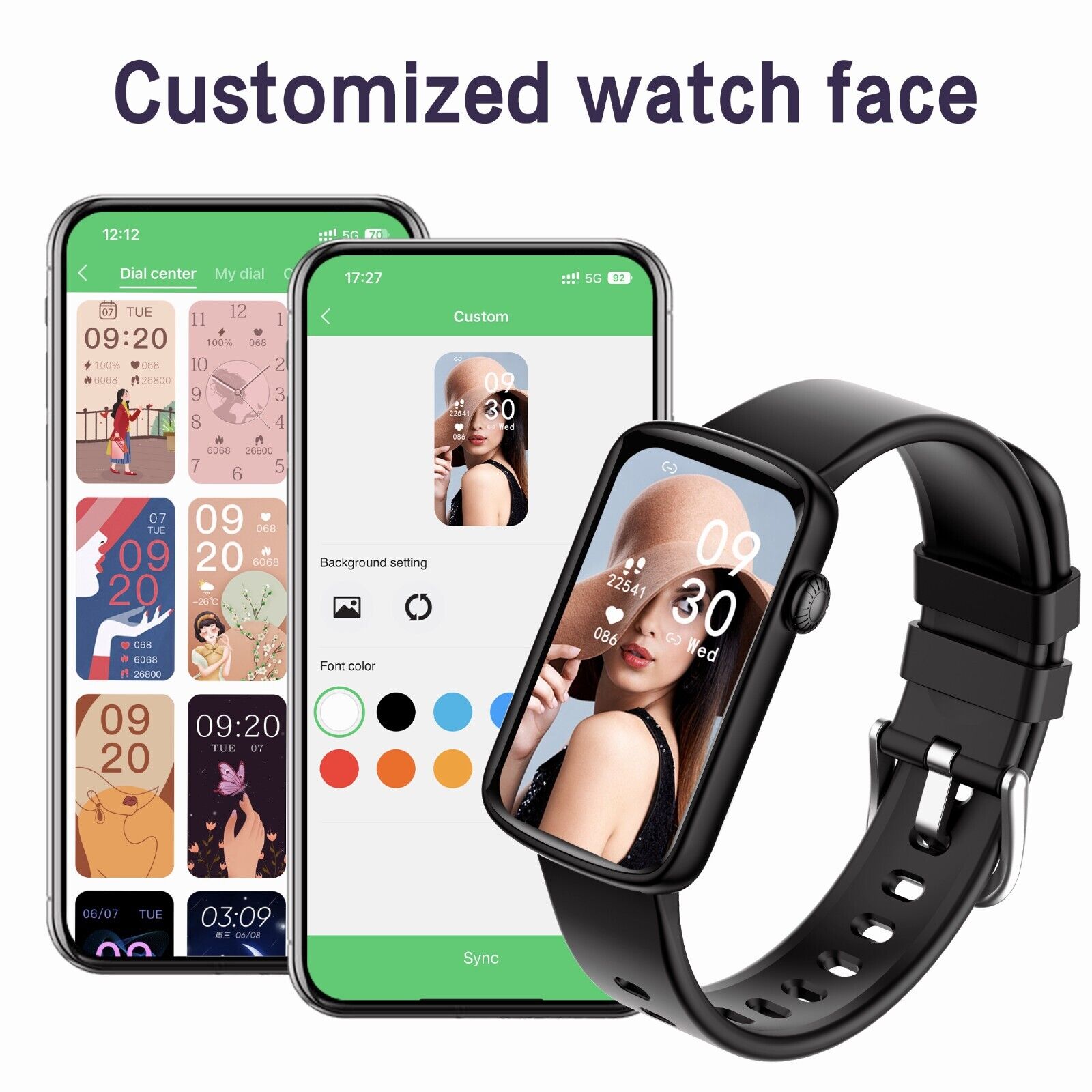 Women's Smartphone Compatible Watch
