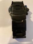 Glycine GL1001 Combat Wrist Watch for Men - Black. New Battery 