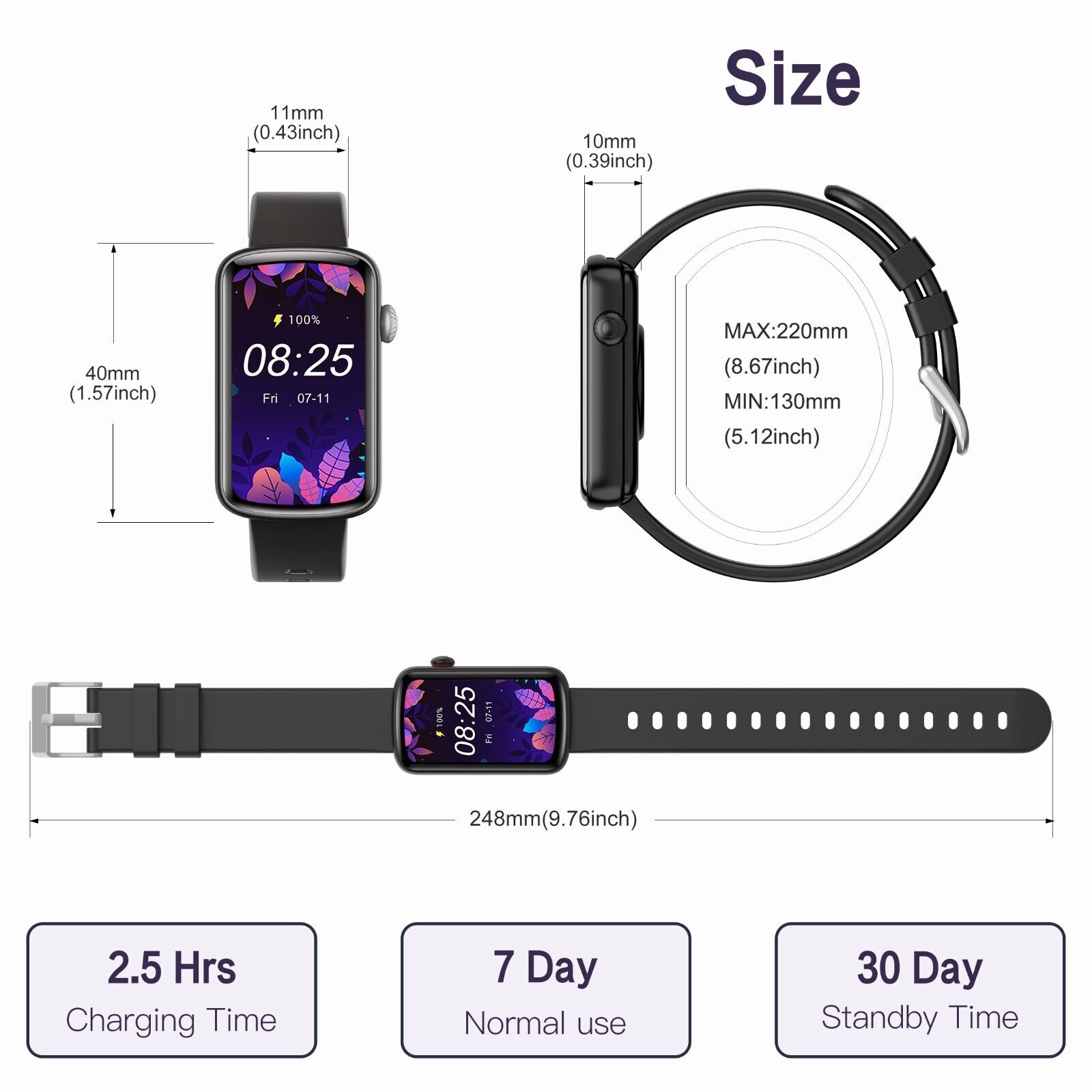 Women's Smartphone Compatible Watch