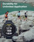 SUUNTO Race GPS Sports Watch, 1.43" AMOLED Touchscreen w/ Crown Button, 26 Days Battery Life, Training & Sleep Health Tracking, Dual-GNSS, 16GB Global Offline Maps, Lightweight for Running, Midnight