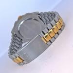 Vintage Gruen Dive Style Watch Rotating Bezel 2 Tone 38mm Mens