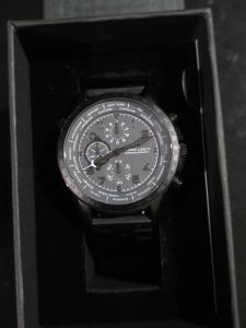 Filippo Loreti Oscura Chronograph Limited Edition All Black Quartz Watch
