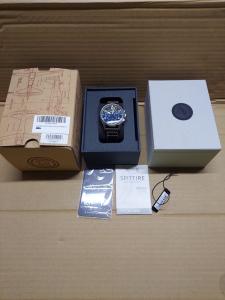 AVI-8 Spitfire Lock Chronograph Midnight Oak Watch - Brand New