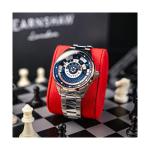 Thomas Earnshaw Men's 42mm Staunton Chess Set Automatic Limited Edition Watch...