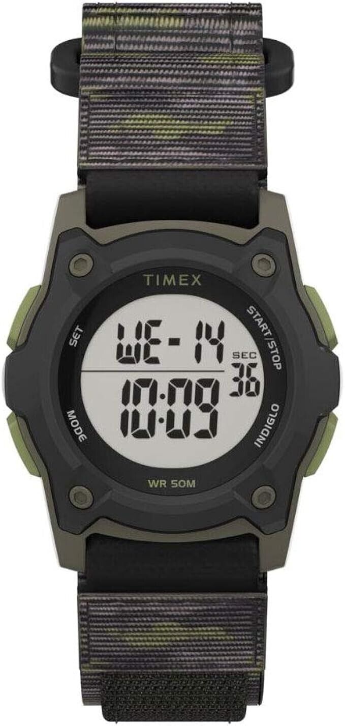 Timex Kids Digital Watch - Black & Green