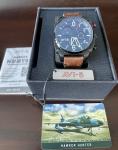 AVI-8 Hawker Hunter Retrograde Chronograph Charcoal Ember Brown Watch - Used