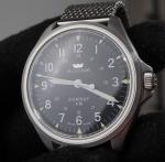 Glycine combat AM vintage 7 watch GL0237 43mm 100M swiss automatic acrylic +7