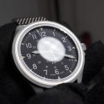 Glycine combat AM vintage 7 watch GL0237 43mm 100M swiss automatic acrylic +7