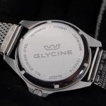 Glycine combat AM vintage 7 watch GL0237 43mm 100M swiss automatic acrylic +7