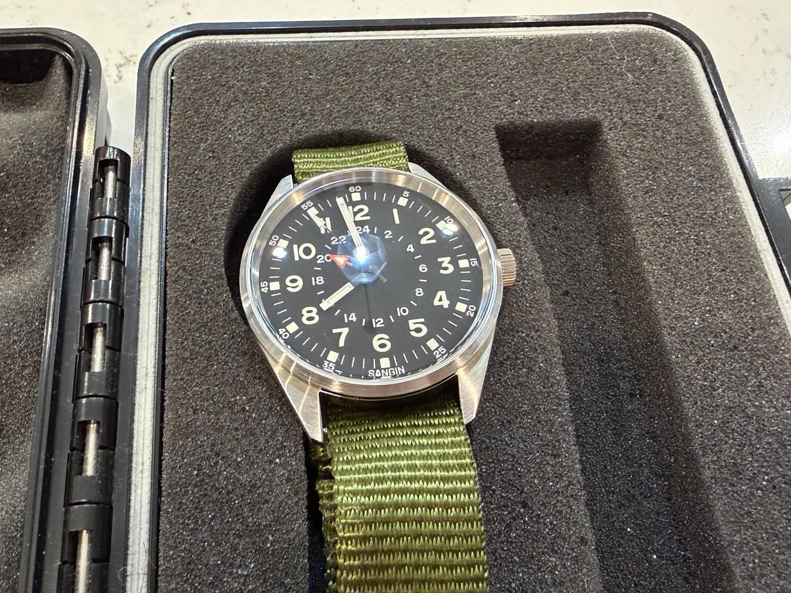 Sangin Instruments Overlord Black Brushed Box Papers