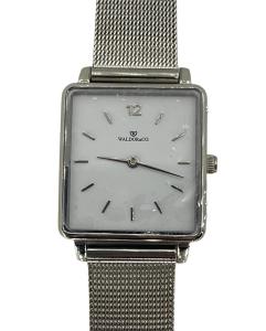 Waldor & Co Eternal 28 Stainless Steel Watch WR 3ATM Japan Movement Rectangular