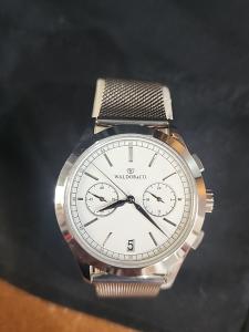 Waldor & Co Chrono 39 Sardinia Stainless Steel Strap Watch Men’s Worn 1 Time