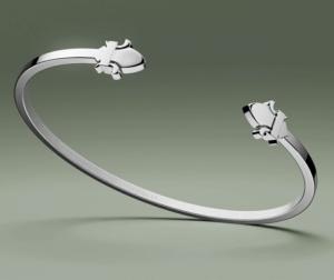 Waldor & Co Icon Bangle Polished Unisex 