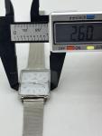 Waldor & Co Eternal 28 Stainless Steel Watch WR 3ATM Japan Movement Rectangular