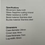 waldor&Co Venus 24 Woman’s Gold Tone Watch