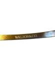 Waldor & Co. Cuff Bracelet with 12 Paved Crystals At Each End Stainless Steel