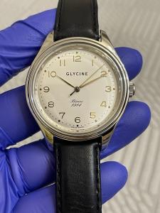 VINTAGE Retro GLYCINE Bienne 1914 Mechanical Ref 3794 ETA 2801-2 44mm SWISS MADE