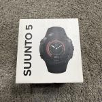 Suunto 5 Gen 1 OW186 Compact GPS Smartwatch Ow186 All Black Fitness Water Rest