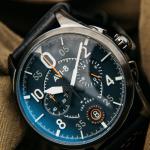 AVI-8 Spitfire Blue Dial Chronograph Quartz AV-4089-04 Men's Watch
