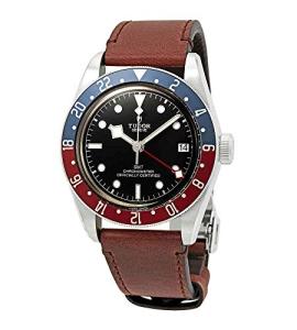 Tudor Black Bay Automatic Black Dial GMT Pepsi Bezel Men's Watch 79830RB-0002