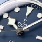 TUDOR Black Bay 58 Men's Watch T-79030B-0001, blue, Bracelet Type