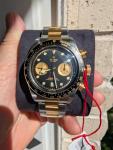 Tudor Black Bay Chrono Black dial Gold & Steel Bracelet  M79363N-0001  $5,850.00