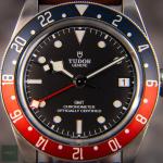 Tudor Black Bay GMT 'Pepsi' 79830RB Full Set Leather Strap 2022 Red & Blue Bezel
