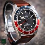 Tudor Black Bay GMT 'Pepsi' 79830RB Full Set Leather Strap 2022 Red & Blue Bezel