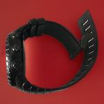 Suunto Core All Black Men's Digital Sport Watch & New Battery (LCD LINE DEFECT)