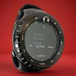 Suunto Core All Black Men's Digital Sport Watch & New Battery (LCD LINE DEFECT)
