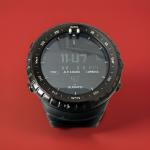 Suunto Core All Black Men's Digital Sport Watch & New Battery (LCD LINE DEFECT)