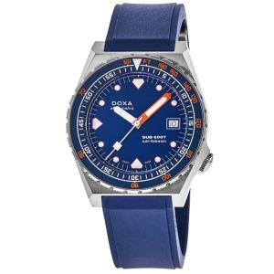 New DOXA Sub 600T Caribbean Automatic Blue Dial Men's Watch 861.10.201.32