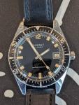 Vintage 1960s Dorset Skin Diver 17j Manual Wind Watch - Clean Dial - Working
