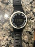 Suunto T1 Digital Watch 30M Fitness Tracker Quartz Smartwatch White And Black