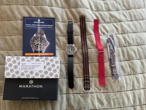 Marathon Divers Watch 36mm MSAR Quartz (Extra Straps Included)