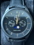 Filippo Loreti Venice Moonphase Black Gold Watch