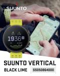 SUUNTO Vertical Adventure GPS Steel Watch Black Lime Offline Map with Power Bank