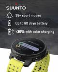 SUUNTO Vertical Adventure GPS Steel Watch Black Lime Offline Map Large Screen