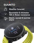 SUUNTO Vertical Adventure GPS Steel Watch Black Lime Offline Map Large Screen