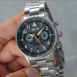 AVI-8 Hawker Hurricane Blue Dial Chronograph Quartz AV-4088-22 Men's Watch