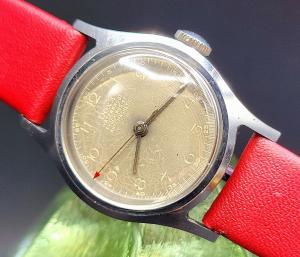 Vintage DOXA Circa 1950's Waterproof Shock Resist Anti-Magnetic Men's Watch !!