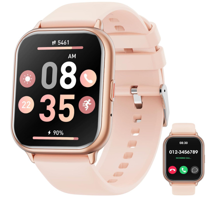 Waterproof Women's Smart Watch - Android iOS Compatible