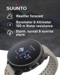 SUUNTO Vertical Adventure GPS Steel Watch Black Sand Offline Map Large Screen