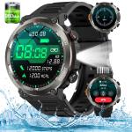 Men's Tactical Military Smart Watch with Call Feature
