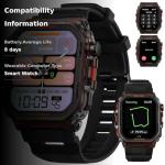 SGJIK Military Smart Watch for Men, Waterproof
