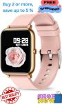 Women's Bluetooth SmartWatch for Apple iPhone and Android